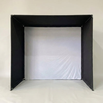 Outdoor Golf Training Cage Built to Perfect Your Swing, Impact Netting, All Poles, 10/12/14Ft Sizes