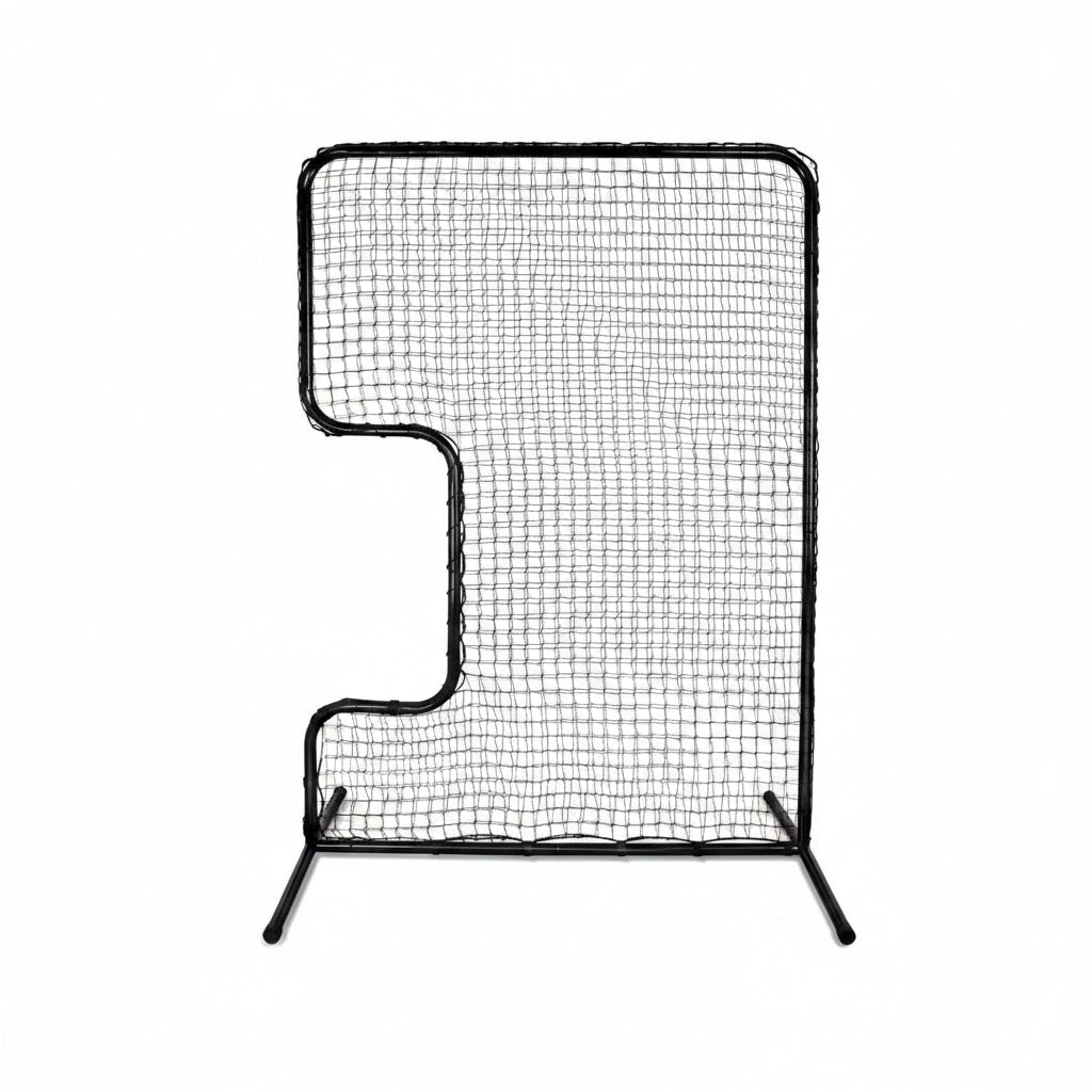 Heavy Duty C Softball Pitching Screen Portable Batting Practice | 33"X18" Cutout | Batting Practice Equipment | Portable Pitching Machine Screen