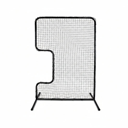 Heavy Duty C Softball Pitching Screen Portable Batting Practice | 33"X18" Cutout | Batting Practice Equipment | Portable Pitching Machine Screen