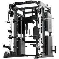 Smith Machine Set Built for Professional Training, Multi-Functional Design, All-In-One Equipment