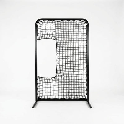Pitching Screen Protector Built for Practice Safety, 7x5 Foot, 45-Ply Netting, C-Shaped Design