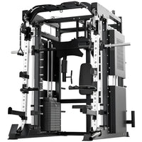 Smith Machine Set Built for Professional Training, Multi-Functional Design, All-In-One Equipment