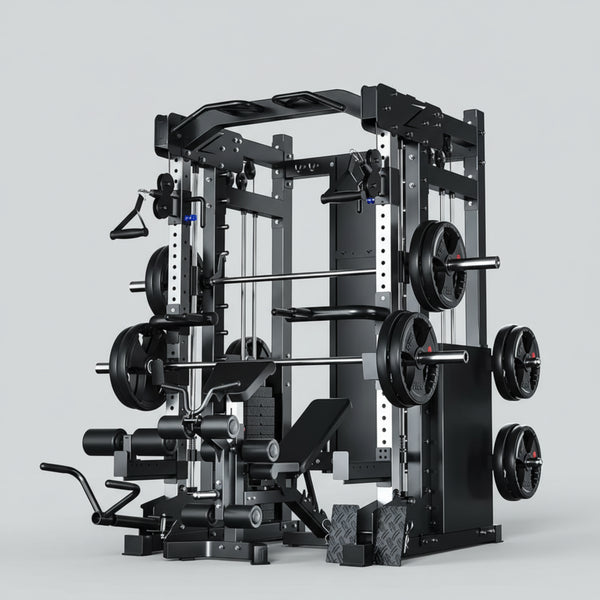 Home Gym Smith Machine Cable Crossover Weightlifting Sports Training